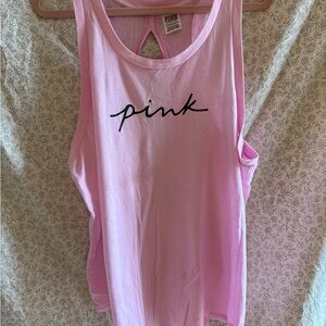 PINK Victoria's Secret Light Pink Tank Top